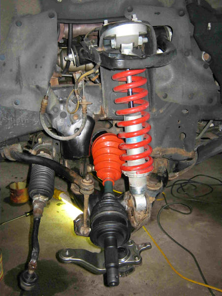 6 Car with new axle and lbj in