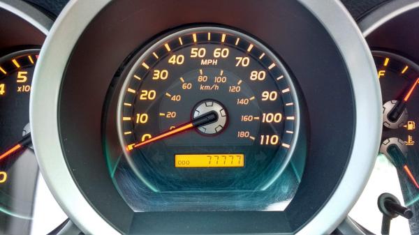 77777 miles