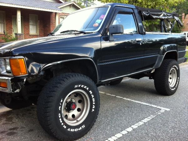 89 4runner, auto, on 32s, V6, soft top, EFI