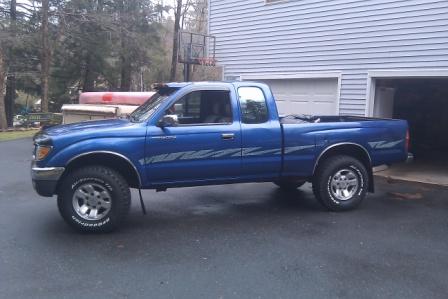 95 1/2 Tacoma V6 5 Speed with stainless steel exhaust