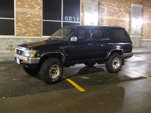 95 4runner SR5 3.0L auto.