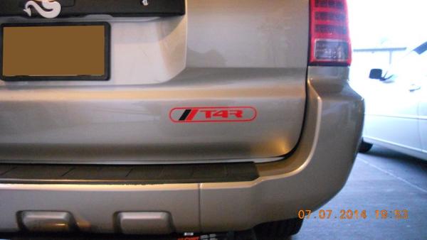 A bit of editing with a TRD sticker and Momo's T4R.org sticker.

DSCN5224
