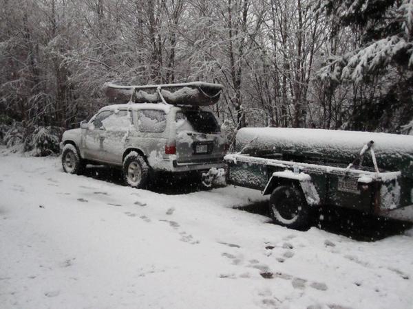 A fishing trip turned chilly on May 15th.