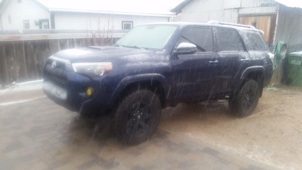 A lil snow in AZ.