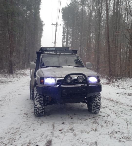 A little fun in the snow