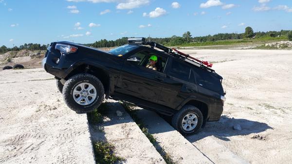 A little suspension and tire check is always healthy...