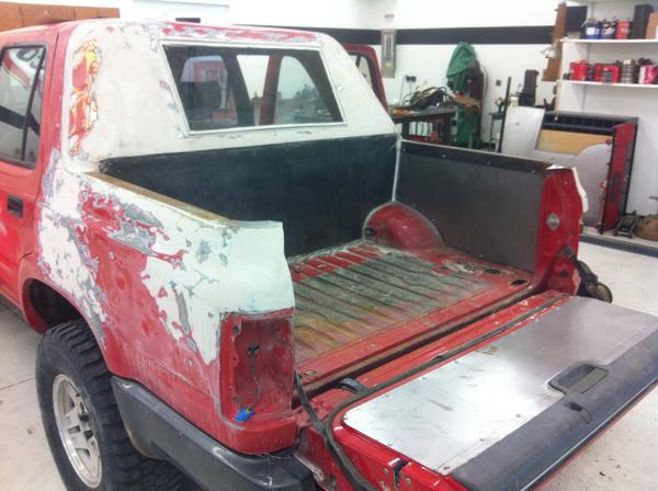 a picture of the body work and metal work I did.