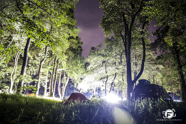 A shot from a nightlapse we did while camping in North GA with the Atlanta 4Runners Group