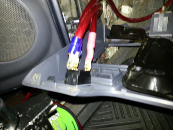 A switch to control the whold mess.  It's only about 20 amps but once I figure out that damn relay I should be able to bypass it.