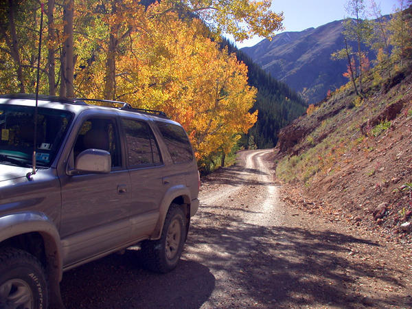 Above Animas Forks in September