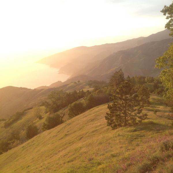 Above the Pacific