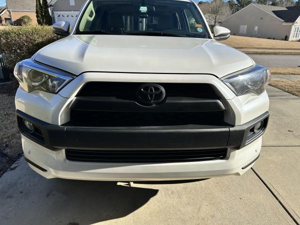 ABS blackout kit plus Plasti Dip of top cross piece behind cap