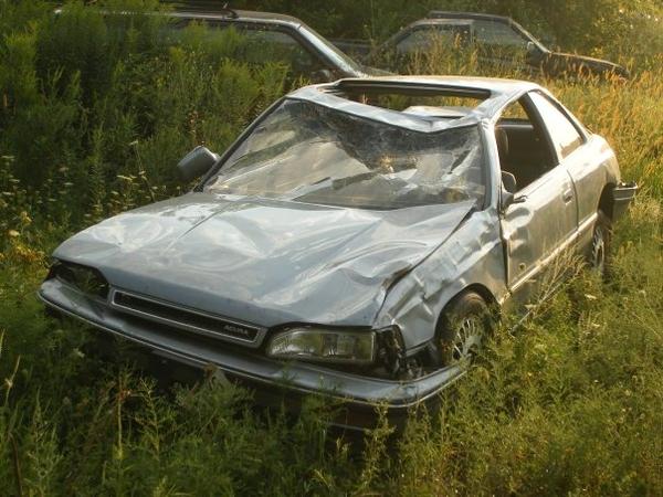 Acura Legend... Learned a good lesson from this one. It moved pretty quick and handled like a dream. Unfortunately it wasn't mine. My friend had borro