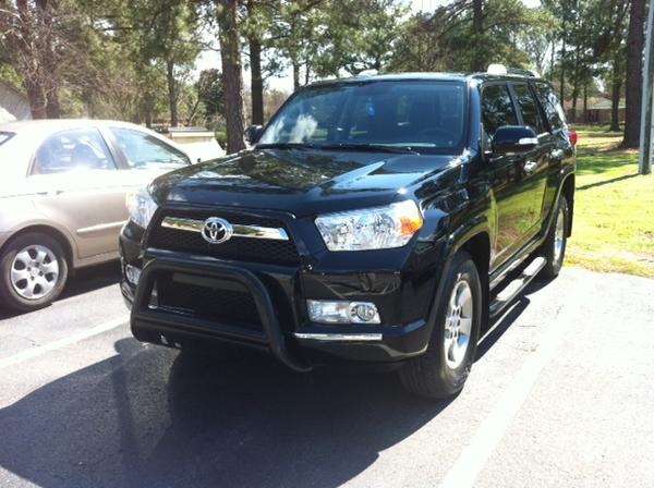 Added a Blackhorse Bull Bar and Side Nerf Bars