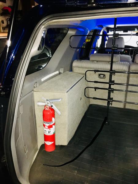 Added a fire extinguisher