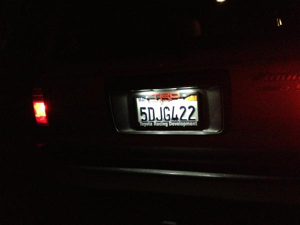 Added LED lights in the back.