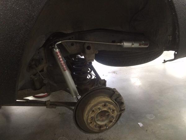 Added maybe an extra inch on top of the superflex coils