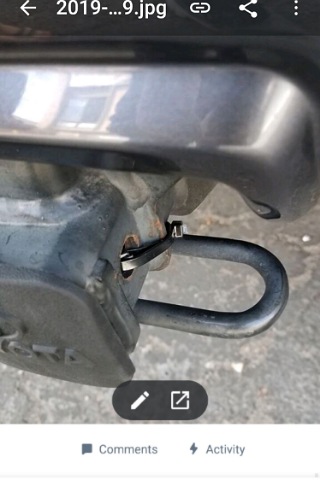 Added tow hitch cover.  Drilled holes in the end of it to put 2 zip ties to help prevent theft.
Got the idea from another person in the forum.  Works 