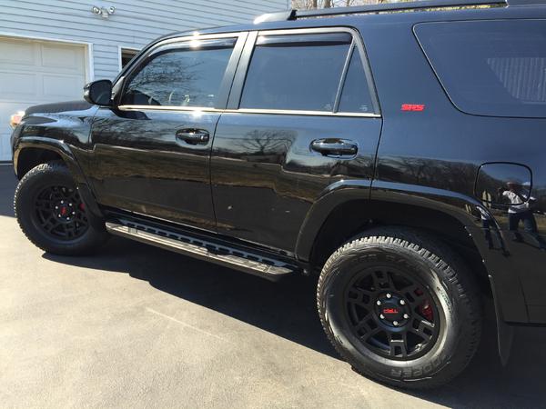 added Trail running boards