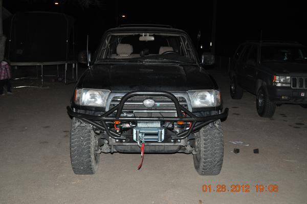 Addicted Off Road front bumper and XRC8 winch!! Now ready to go try it out!