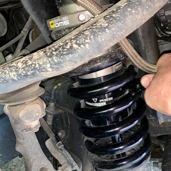 Adjusting OME BP-51 shocks to be softer in rebound and compression.