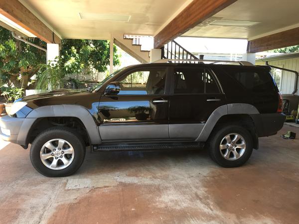 After. 2009 FJ coils and Bilstein 5100 set at .85