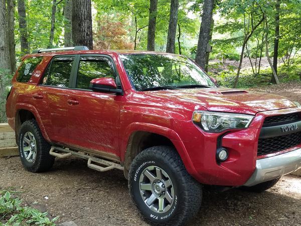 After a bit of fun on the trail