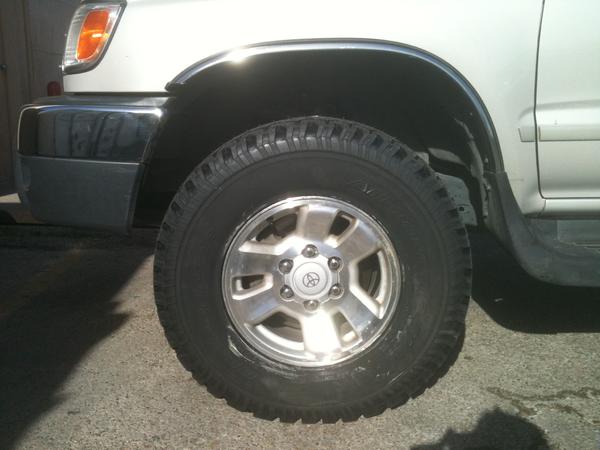 After: BF Goodrich LT265/75/R16's