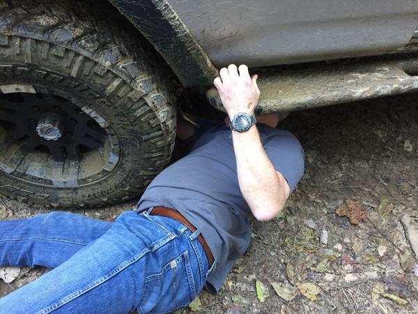 After dragging around a tree, I was laughingly informed by my trail "buddies" that I might want to stop and check it out. Antman could have told me on