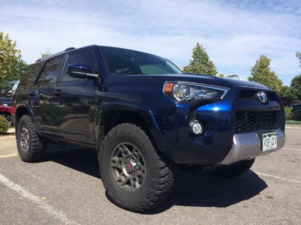 After Front End Lift.  Bilsteins at 1.75"  Picture 2