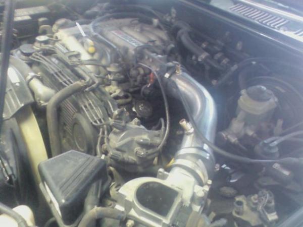 after getting a 3" exh pipe bent for my intake.. which has since been replaced with plastic (the hoses aren't hooked up too the nipples yet so they ar