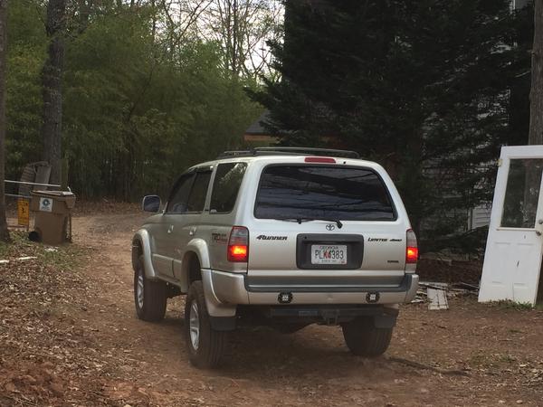after I finished my lift and installed my flush mount pods