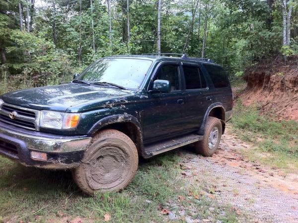 After I got out of the mud. Dirty girl