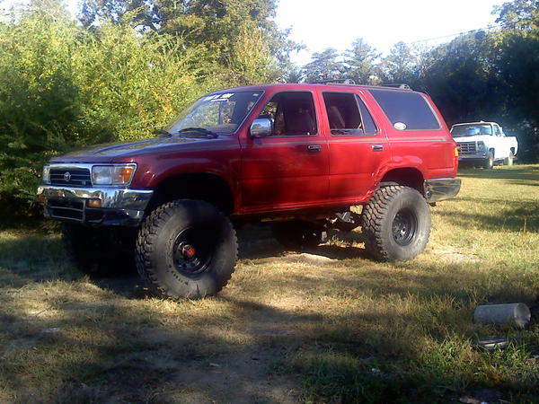after lift and 35in tires