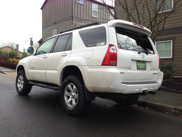 after lift and tires