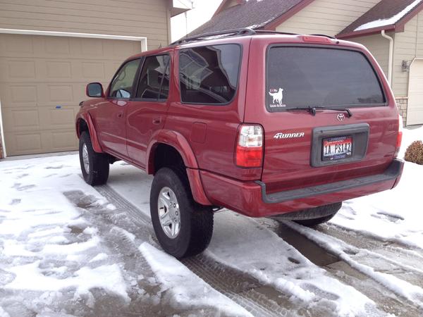 After lift rear view