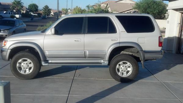 after lift trd progressive coils with top spacer lc 8 wraps in rear