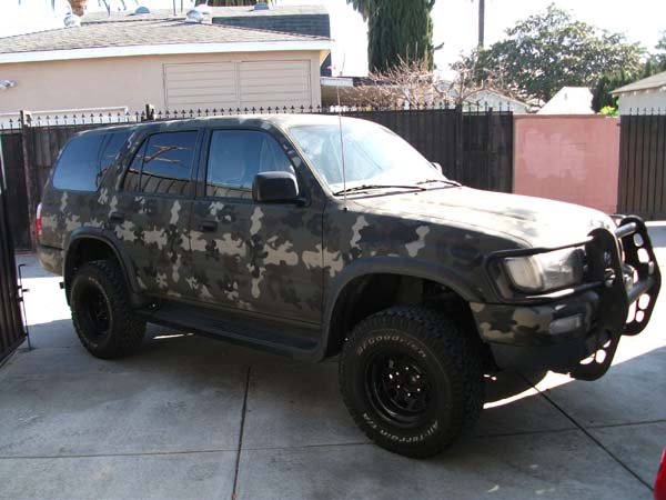 After lifting it 2.5 inches front and back. Right now it has 31x10.5x15. Plan to upgrade to 32x11.5x15.