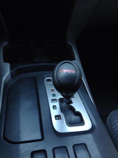 After short shift and try knob