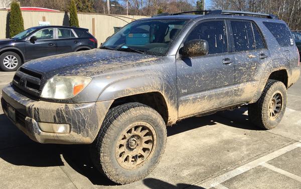 After some logging roads on the way back home.