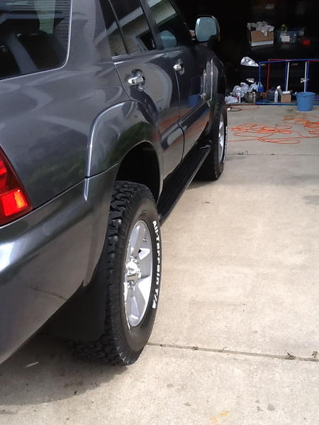 After Spydertrax spacers