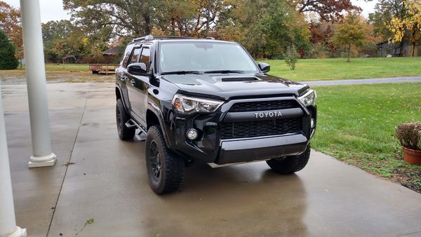 After Toytec lift and original tires