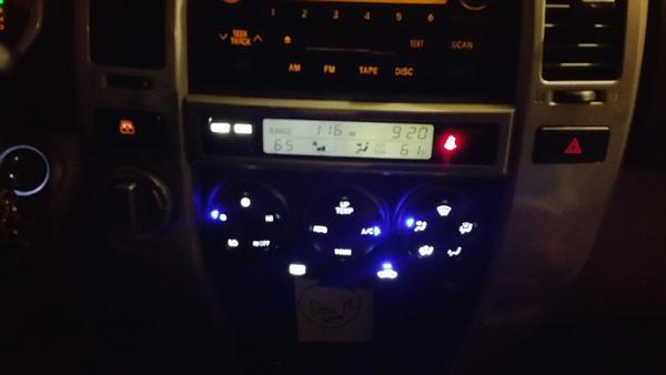 air control after LED swap