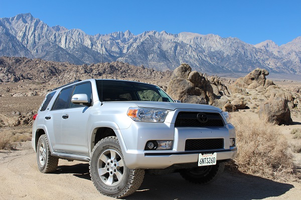 Alabama Hills Oct 2013, notice Mt. Whitney in the background. So pretty out there!