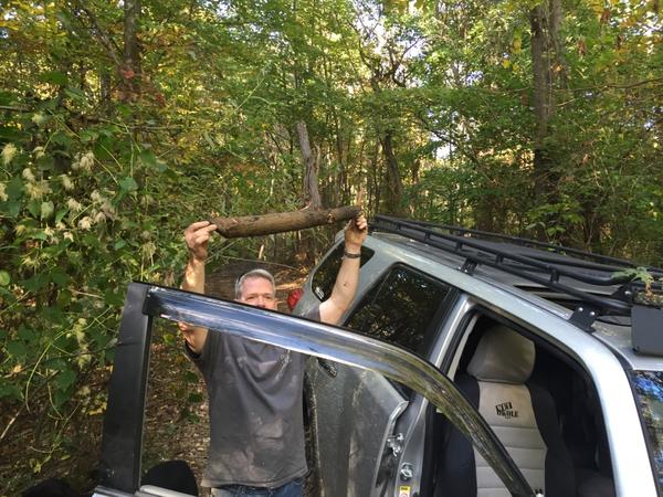 Alas, the damn thing came loose after Scott@hightech told me to drive the d/s front tire into a deep hole, lifting the right rear tire off the ground,