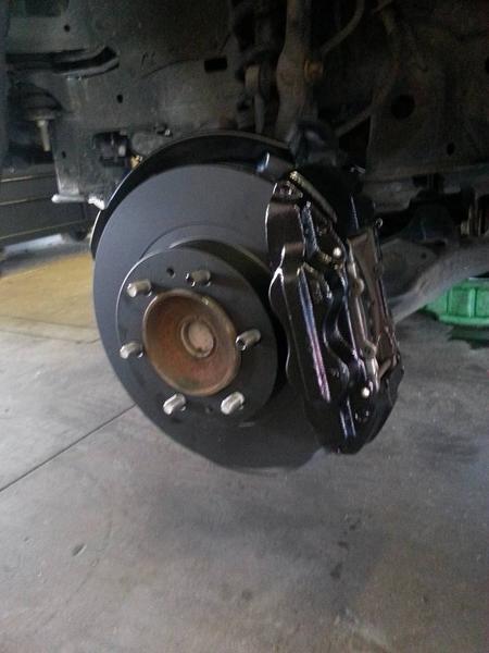 All black Duralast Gold rotors