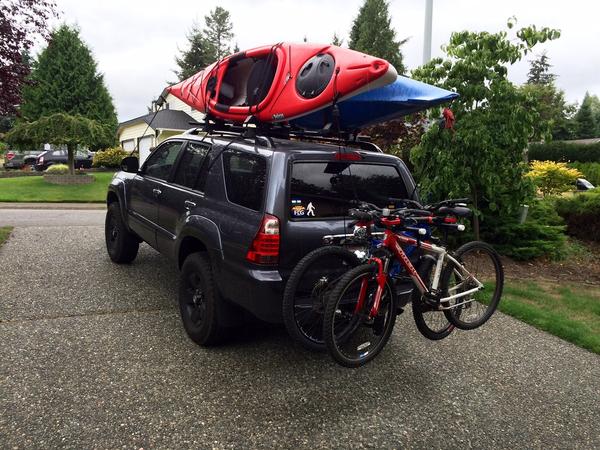 All loaded up for a fun weekend.
