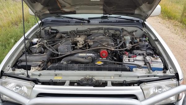 all of engine compartment