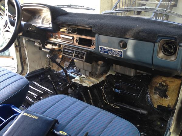 All original interior except radio, carpet steering wheel