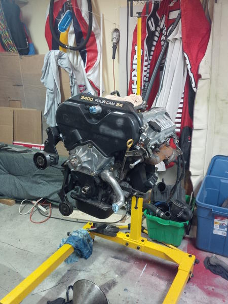all seals, WP, TB and gaskets done...